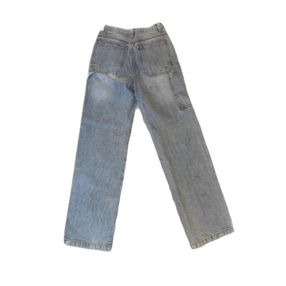 Brandy Melville John Galt Vintage High Rise Carpenter Jeans – Size Small - Picture 2 of 2